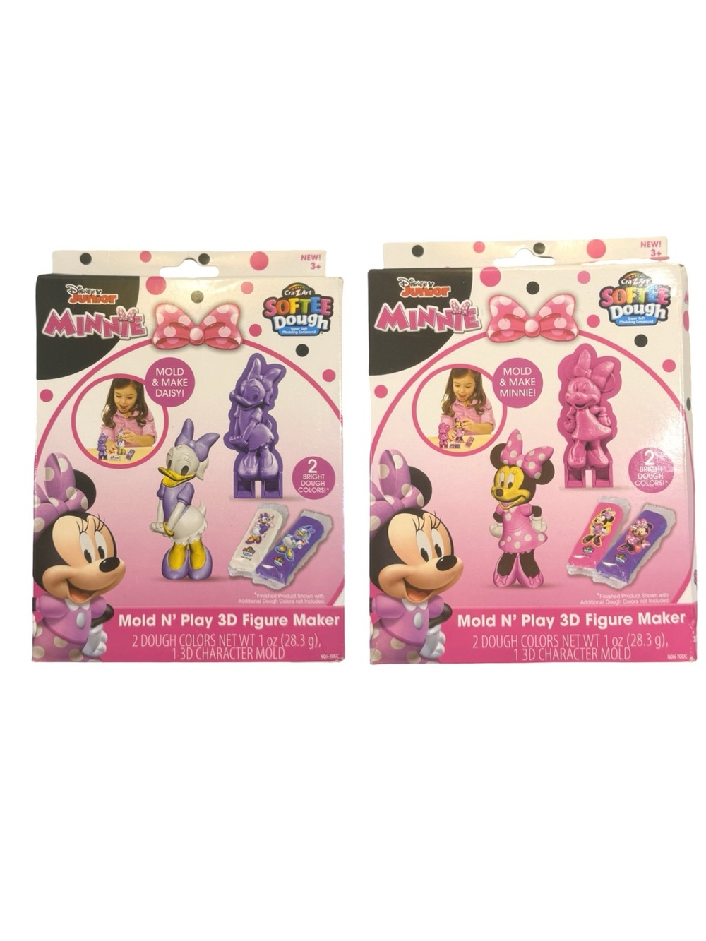 2 Disney Mold and Play 3D Figure Maker